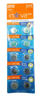 BATERIA DE BOT FLEX FX-LR1130/AG10