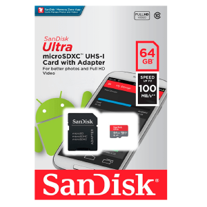CARTÃO DE MEMORIA 64 GB - SANDISK