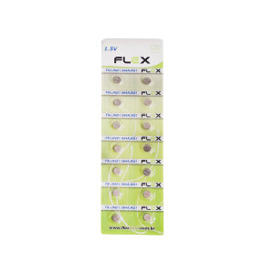 BATERIA DE BOT FLEX FX-LR621-364A-AG1 - CART C/ 14
