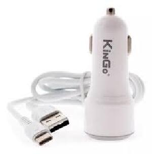 CARREGADOR VEICULAR KINGO TURBO 18W C300 TIPE C