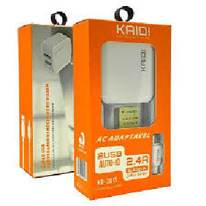CARREGADOR KAIDI PARA V8 2.4A