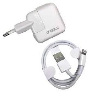 CARREGADOR DE IPHONE GOLD 12W CA30-2 / HMASTON