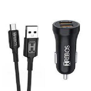 KIT CARREGADOR VEICULAR HREBOS V8 INOVA