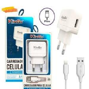 CARREGADOR KINGO IPHONE 2.1A U201 / U202 10W
