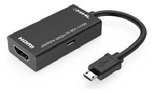 ADAPTADOR CONVERSOR HDMI - V8  MHL