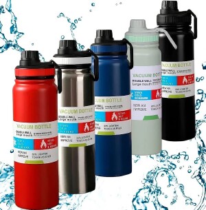 GARRAFA TERMICA VACUUM BOTTLE 600ML / 800 /  1000