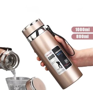 GARRAFA VACUUM CUP 800 ML QUENTE/FRIO (50)