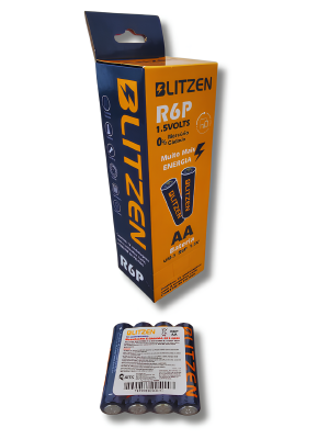 PILHA AA - CAIXA C/ 48 BLITZEN