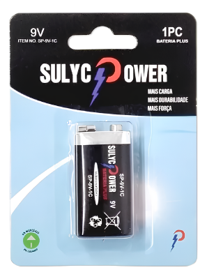 BATERIA 9V INOVA - SULYC