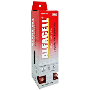 PILHA ALFACELL AAA 1.5 V c/60