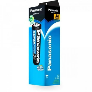 PILHA PANASONIC AA - CAIXA C/ 52