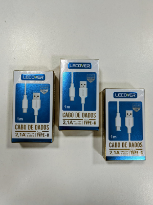 CABO USB 1 METRO TIPO C LECOVER