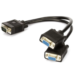 CABO VGA MACHO PARA 2 VGA FEMEA