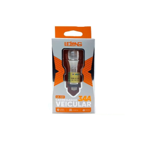 FONTE VEICULAR LELONG USB / TIPO C LE-531 - 530 - 532