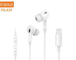 FONE DE OUVIDO P/ IPHONE GOLD FN-A39