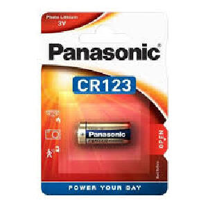 BATERIA CR123 - PANASONIC