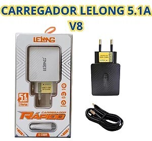 CARREGADOR LELONG V8 5.1A