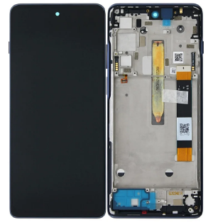 FRONTAL MOTO G200 COM ARO AZUL WEFIX